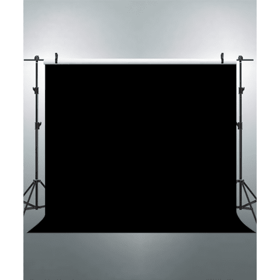 Backdrop Vinyl Black Background for Photography Portrait Photo Backdrop Booth Studio Props Background
