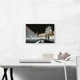 thumbnail image 2 of ARTCANVAS The Louvre Museum Paris France Canvas Art Print - Size: 18" x 12" (1.50" Deep), 2 of 9