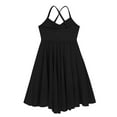 thumbnail image 5 of CHICTRY Little Girls Ballet Lyrical Dance Dress Chiffon Gymnastics Camisole Leotard Black 4-5, 5 of 7