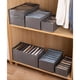 thumbnail image 5 of Organizador de Cajones de Armario para Camisetas Pantalones Vaqueros Camisas de OrganizacióN para Guardarropa Caja de Almacenamiento A, 5 of 5