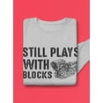 thumbnail image 3 of Plays With Blocks Sweatshirt Men -GoatDeals Designs, Male Medium, 3 of 4