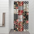 thumbnail image 2 of Pioneer Flower Floral Print Pattern Shower Curtain 36"x72" ,Bathroom Decorative Shower Curtains Set with 12 Hooks,Modern Waterproof Washable Shower Curtain, 2 of 6