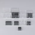 thumbnail image 4 of 1-Piece Clear Acrylic Mini Cube Display Case with Lid for Gems, Coins, Specimens, 4 of 7