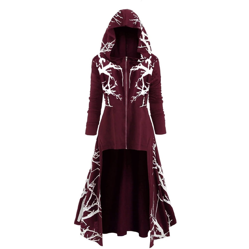 women's hooded dress coat