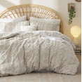 thumbnail image 1 of Juego de fundas de edredón Bedsure Boho Queen Size Lino 90x90, 1 of 7