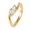 Gold, variant on Wedding Rings for Women Engagement Promise Enamel Cubic Zirconia Stainless Steel Silver Gold Plated Personalized Simple Band Dainty Elegance Jewelry Silver Size 9