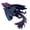 Black Rose Red, variant on 3D Printed Articulated Dragon Figurine with Wings, Desktop Pet Decor