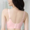 thumbnail image 5 of RYRJJ Women's Lace Front Open Nursing Bra Wireless Push Up Lightly Padded Bra Comfy Seamless Bra with Support for Breastfeeding Sleeping(Pink,36/80BC), 5 of 5