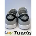 thumbnail image 3 of Ni - ke BRAND NEW Air Jordan 1 Low OG Men's AJ1 Classic Low Barons/White/Grey CZ0790-110, 3 of 5