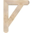 thumbnail image 3 of Ekena Millwork 5 1/2"W x 30"D x 38"H Traditional Craftsman Smooth Bracket, Douglas Fir, 3 of 13