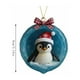 thumbnail image 2 of Adorno de cueva de cristal de hielo | Decoración de animales del bosque invernal | Adorno de árbol de Navidad acrílico 2D con detalles de copos de nieve para decoración navideña | Juego de 1, 2 of 2
