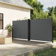 thumbnail image 1 of vidaXL Auvent Latéral Rétractable Anthracite 160x1000 cm, 1 of 5