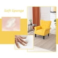 thumbnail image 6 of Richryce Mid-Century Accent Chair, Yellow, 6 of 6