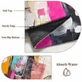 thumbnail image 6 of 2x3 Ft Entryway Area Rug, Colorful Oil Painted Kitchen Rug Runner Washable Floor Mat, Abstract Contemporary Modern Non Slip Indoor Door Mat Throw Carpet for Bathroom Living Room Bedroom, 6 of 8