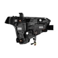 thumbnail image 3 of AlphaRex USA Headlight Assembly 880871 NOVA-Series; LED Bulb; Projector Beam With Amber Daytime Running Light/Amber Sequential Signal; Clear Polycarbonate Lens; Alpha Black Polypropylene Housing, 3 of 21
