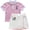 Pink/White, variant on Disney Minnie Mouse Girls Polo Shirt & Skort Set 2-Piece Outfit Sizes 4-16