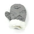thumbnail image 4 of Bainana Gloves For Little Girls Boys Dinosaur Print Stretchy Full Finger Mittens Comfortable Thick Winter Child Ski Gloves Grey Size 4-6 Years, 4 of 6