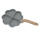 thumbnail image 3 of Sartén antiadherente para huevos con forma de corazón, para 4 tazas, con calentamiento uniforme, con asa, para cocina, color verde, 3 of 15