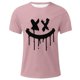 thumbnail image 4 of Camisetas de Cuello de la Tripulación de los Hombres de Poliéster Impreso en Seco Rápido, Cuello Redondo de Corte 3D para Gimnasio, Carrera, Ciclismo Y Ocasional, 4 of 4