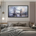 thumbnail image 4 of London Landscape Painting Abstract Wall Art Tower Bridge Wall Decor Framed Canvas Wall Art For Home Decoration, 4 of 8