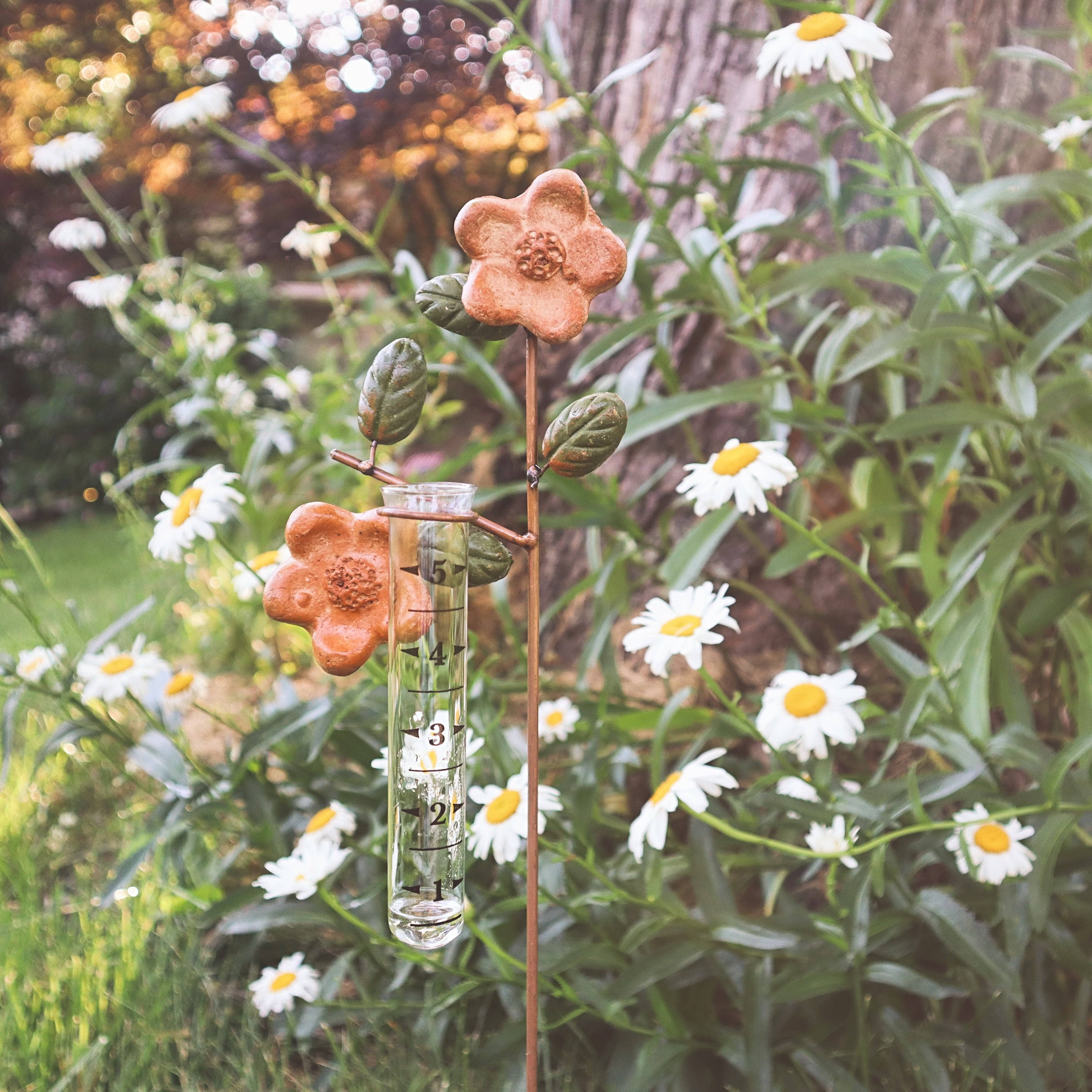 Apple Blossom Rain Gauge