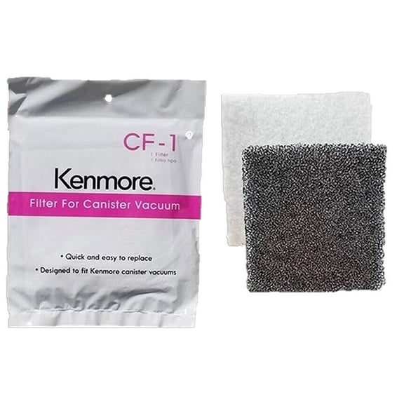 Kenmore CF-1 Vacuum Cleaner Filter for Kenmore Canister Vacuums