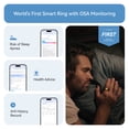 thumbnail image 3 of RingConn Gen 2 Ultra-Thin Smart Ring with Sleep Apnea Monitoring and Health Tracking, Size 9, Royal Gold, 3 of 10