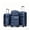 Metallic Charm Blue, variant on Rosamo 4-Piece Hardside Luggage Set, Expandable Rotating Luggage Compartment With TSA Lock, Lightweight Rolling Luggage Set