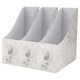 thumbnail image 3 of Sturdy Cardboard Magazine Holder Waterproof Magazine Storage Box Book Bins Desk File Holder Organizer, 3 of 5