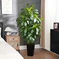 thumbnail image 3 of Keeplush 6FT Artificial Dracaena Tree with Planter, Indoor Faux Plant, Tall, Potted, 3 of 7