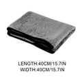 thumbnail image 3 of Microfiber Car Drying Towel 2 Pack | Ultra Absorbent Scratch-Free Super Soft Cleaning Cloth | 16"x16" High-End Soft Edging | Fast Water Absorption | Car Wash Detailing | Lint-Free Finish, 3 of 9