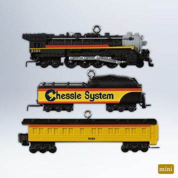 Lionel Ornament - 2012 Hallmark Ornament - Lionel Chessie Steam Special
