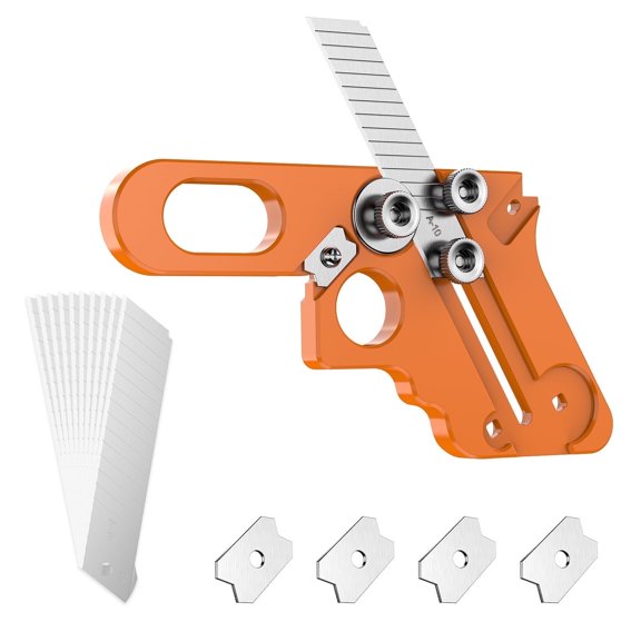 IZIO Edge Banding Trimmer, Veneer Edge Cutter Tool with 15 Piece