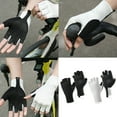 thumbnail image 2 of 2pcs Women Sun Gloves Driving Cycling Thin Mittens Skin Protecting Gloves, 2 of 12