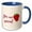 Blue/White, variant on 3drose, Creative and Unique You Are Special, 11oz Two-tone Green Mug
