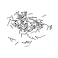 thumbnail image 2 of 100 Piezas De Manguitos De Crimpado De Simple, Cobre, De Línea Aparejo Aparejo Clips De Cuerda De Alambre Conector De Tubo como se describe DYNWAVEMX Manguito del lazo de la cremallera, 2 of 5