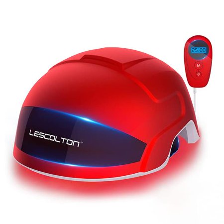 LESCOLTON Hair Growth System Device Hair Loss Laser Cap Treatment Device For Thinning Hair (Red)