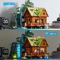 thumbnail image 3 of Juego de ladrillos de construcción Lumibricks Waterfall-Cabin con 2539 piezas, 3 of 7