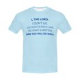 thumbnail image 2 of Unisex t-shirt Blue (Size:M; Style:Light Blue All Over Print T-Shirt(USA Size) (Model T40);), 2 of 3