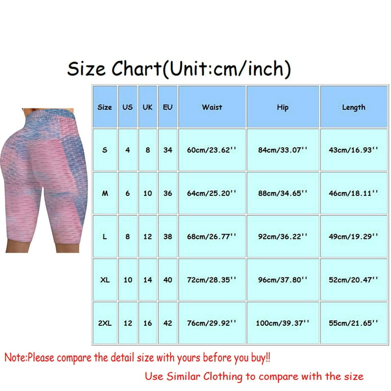 Huaai Women's Active Elastic Waist Baggy Tie-Dye Sweatpants