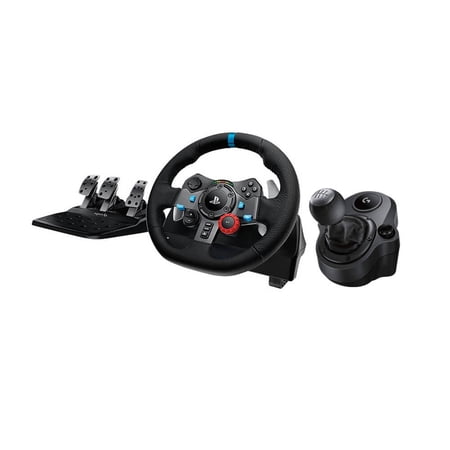 Logitech LOGG29PS5BU G29 Driving Wheel and Gear Shift Bundle for Ps5