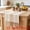 Yellow, variant on Unique Bargains Decorative Durable Washable Cotton Kitchen Runner Coffee 13.8" x 70.9"