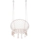 thumbnail image 1 of Hamaca al aire libre para sillas de techo para una sola , cesta colgante nórdica transpirable, columpio tejido, columpio para patio, jardín, beige Sunnimix Hamaca al aire libre, 1 of 7