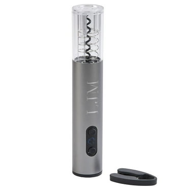 CGI Stainless Steel/Aluminum Electric Wine Bottle Opener 10".