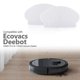 thumbnail image 2 of Paquete de 50 almohadillas desechables para fregar compatibles con Ecovacs Deebot Ozmo N7, 2 of 5