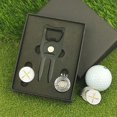 thumbnail image 5 of New Golf Gift Set Green Fork Aluminum Alloy CNC Anodized Ball Marker Divot Tool Repairer with Gift Box WHITE, 5 of 5