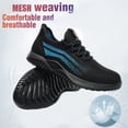 thumbnail image 2 of AUXDIQ Steel Toe Work Shoes for Men Women Construction Industrial Safety Sneakers, 2 of 6