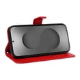 thumbnail image 2 of Wallet Case for Samsung Galaxy S26 Ultra Embossed Butterfly with Strap & Stand Red, 2 of 6