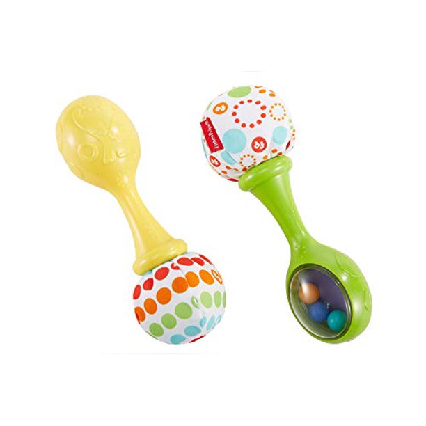 Fisher Price Rattle N Rock Maracas Green Yellow Walmart Com Walmart Com