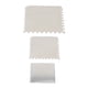 thumbnail image 1 of Raspador De Arcilla Dentado, Raspador De Arcilla De Metal Reutilizable Y Duradero, Fácil De Limpiar, 3 Piezas De Acero Inoxidable Para Manualidades, Modelado De Texturas, 1 of 7